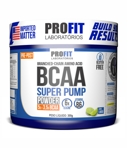 BCAA 6:1:1 SUPER PUMP POWDER - ProFit Laboratórios
