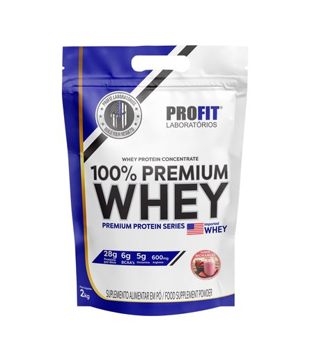100% PREMIUM WHEY Refil 2kg